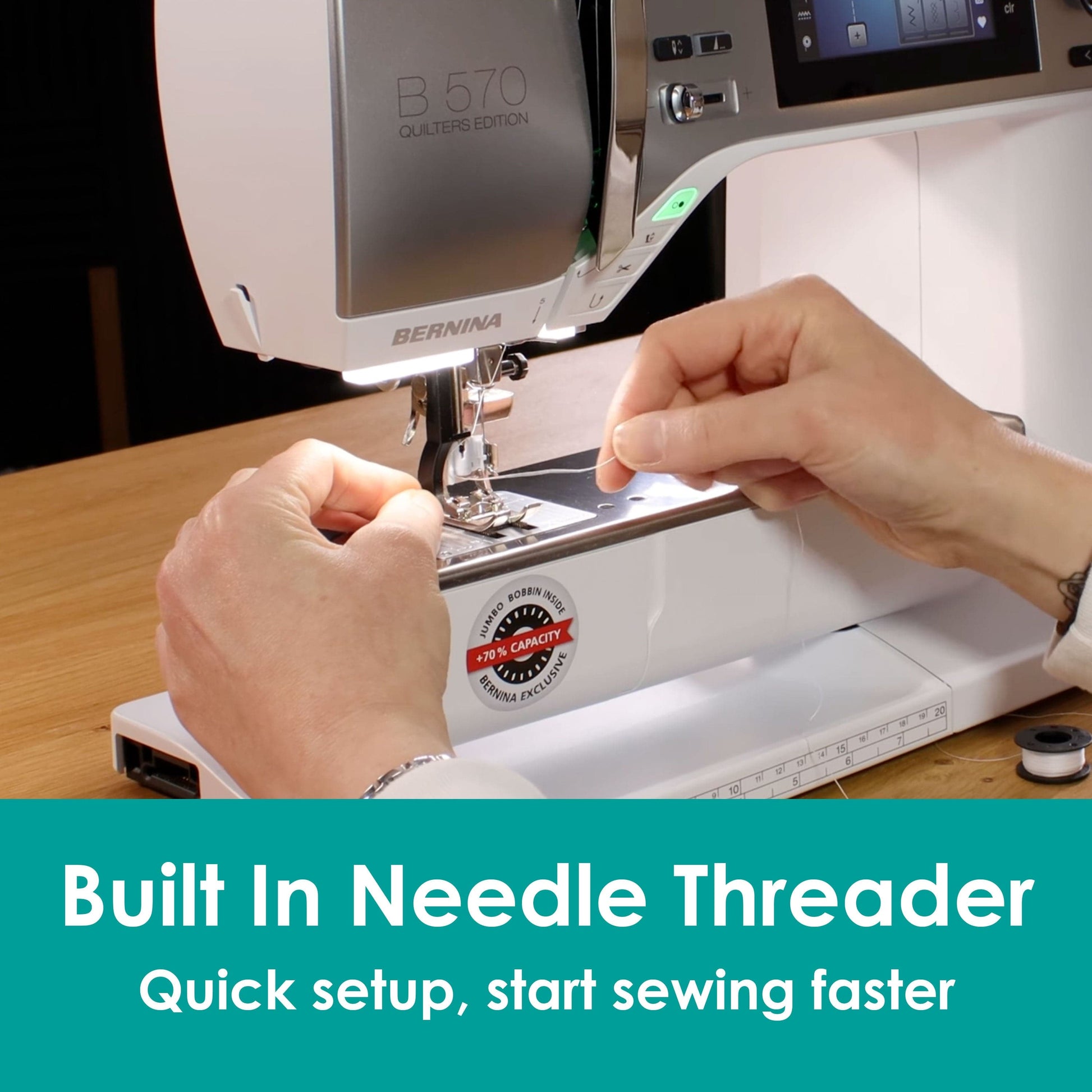 Bernina Sewing Machines Bernina 570 QE Sewing Machine  - The Sewing Studio
