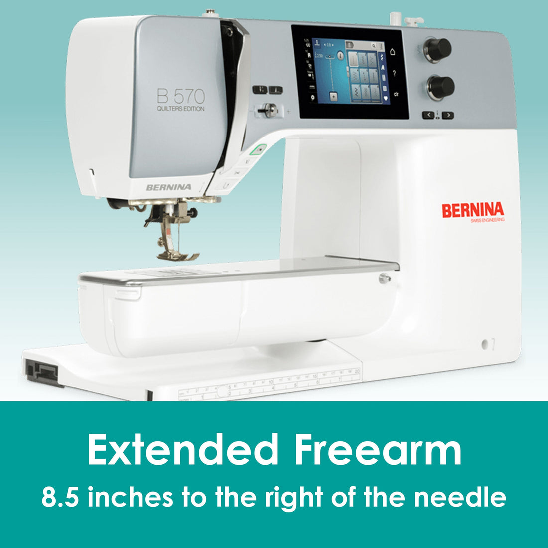 Bernina Sewing Machines Bernina 570 QE Sewing Machine  - The Sewing Studio