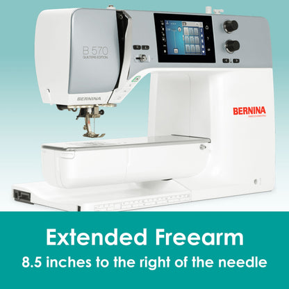 Bernina Sewing Machines Bernina 570 QE Sewing Machine  - The Sewing Studio