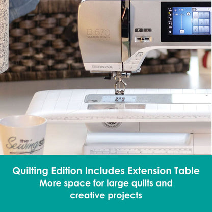 Bernina Sewing Machines Bernina 570 QE Sewing Machine  - The Sewing Studio