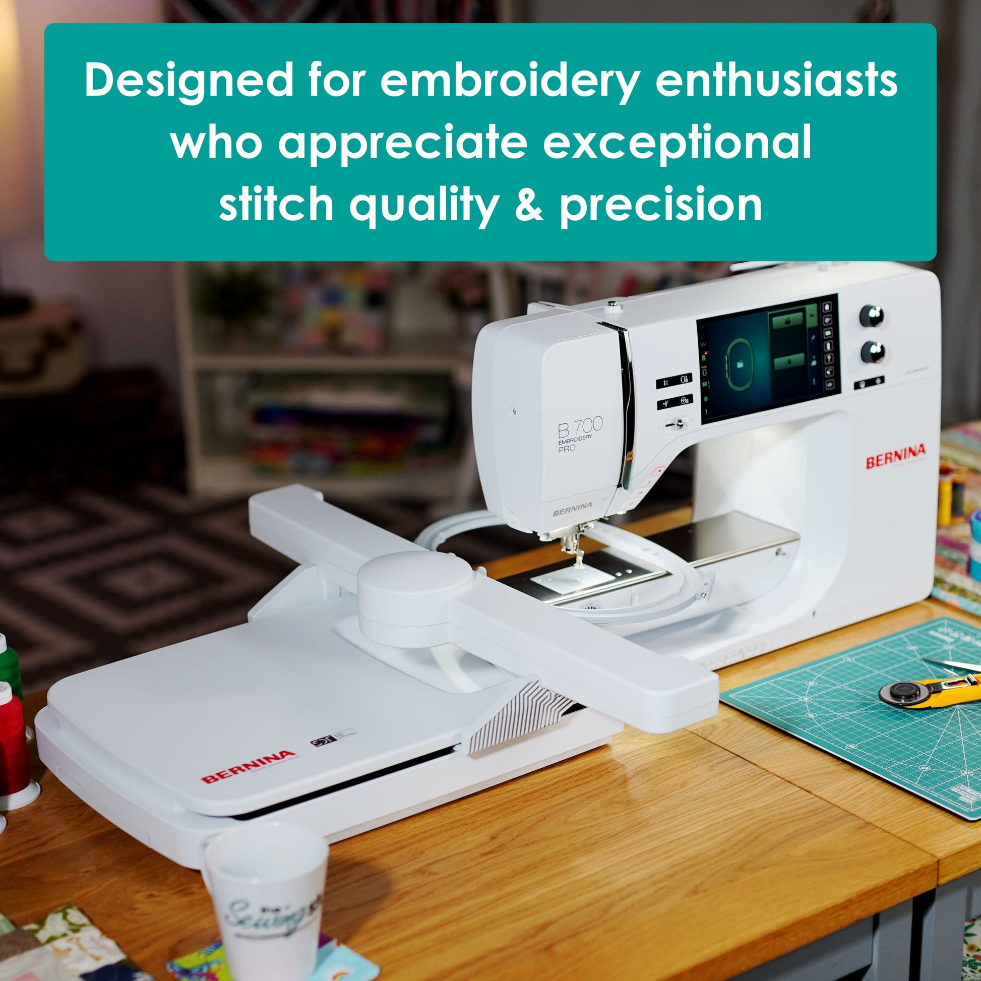 Bernina Sewing Machines Bernina 700e PRO Embroidery Only Machine  - The Sewing Studio