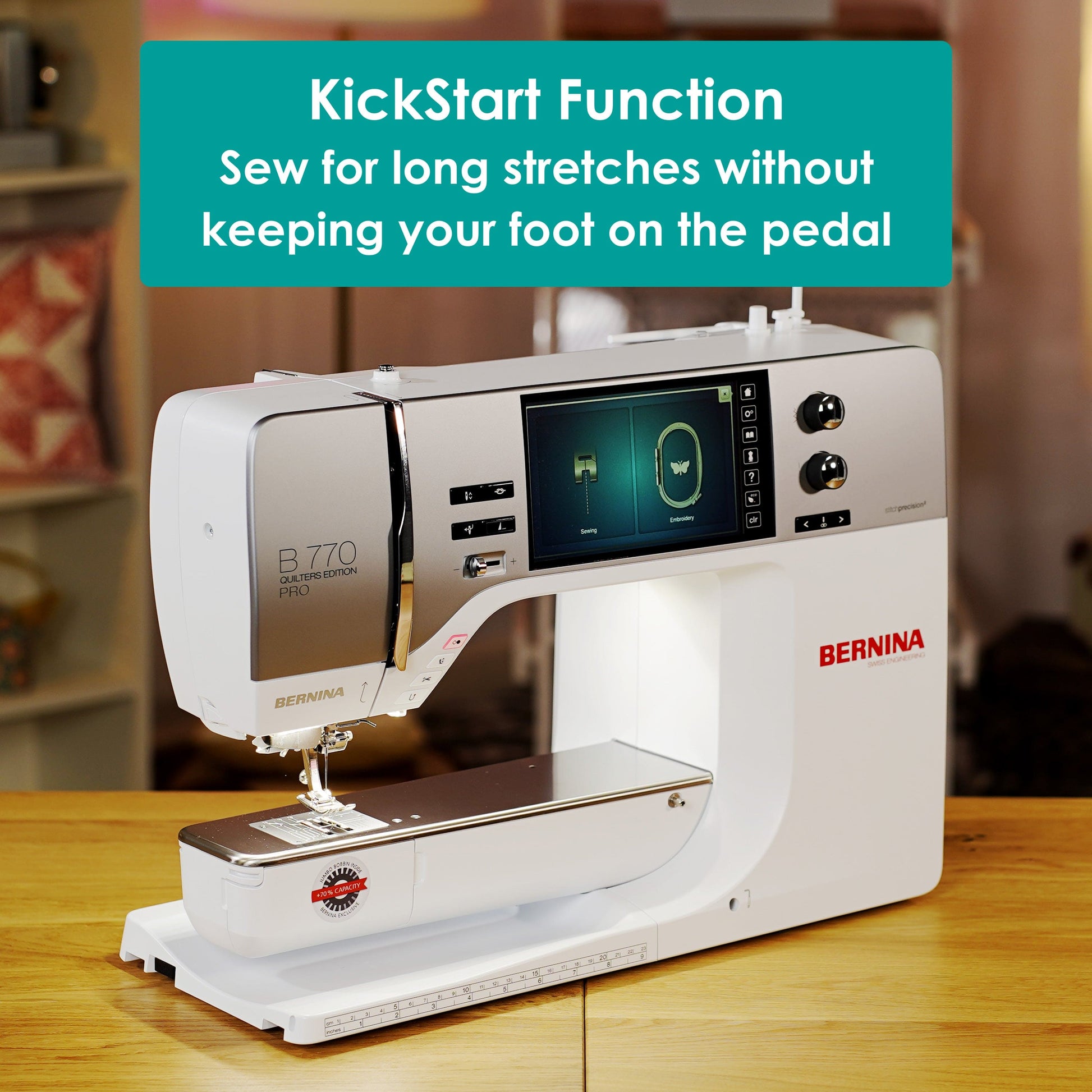 Bernina Sewing Machines Bernina 770 QE PRO Sewing Machine  - The Sewing Studio