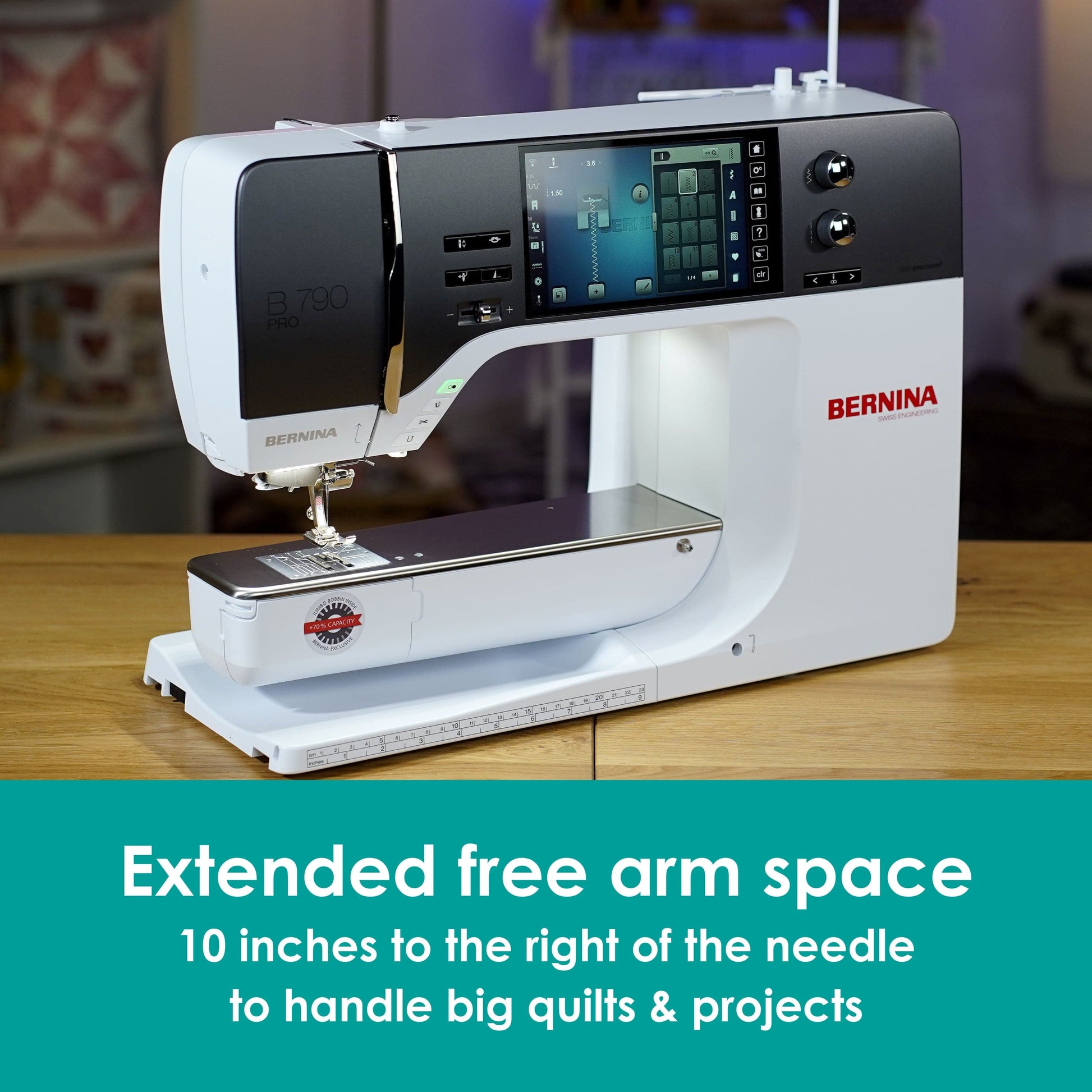 Bernina Sewing Machines Bernina 790E Pro Sewing and Embroidery Machine  - The Sewing Studio