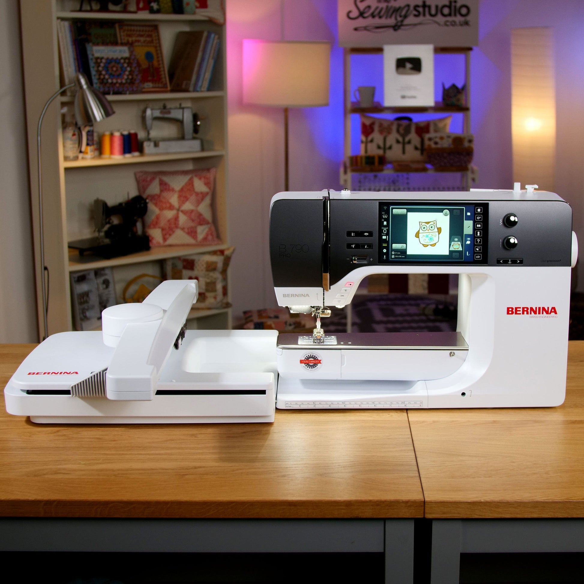 Bernina Sewing Machines Bernina 790E Pro Sewing and Embroidery Machine  - The Sewing Studio