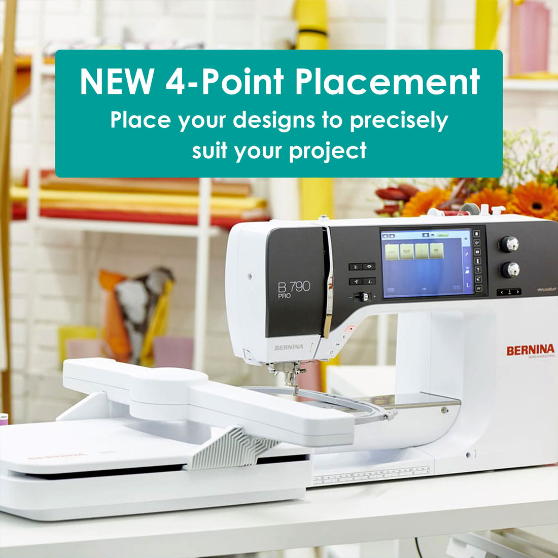BERNINA 790E Pro Sewing and Embroidery Machine