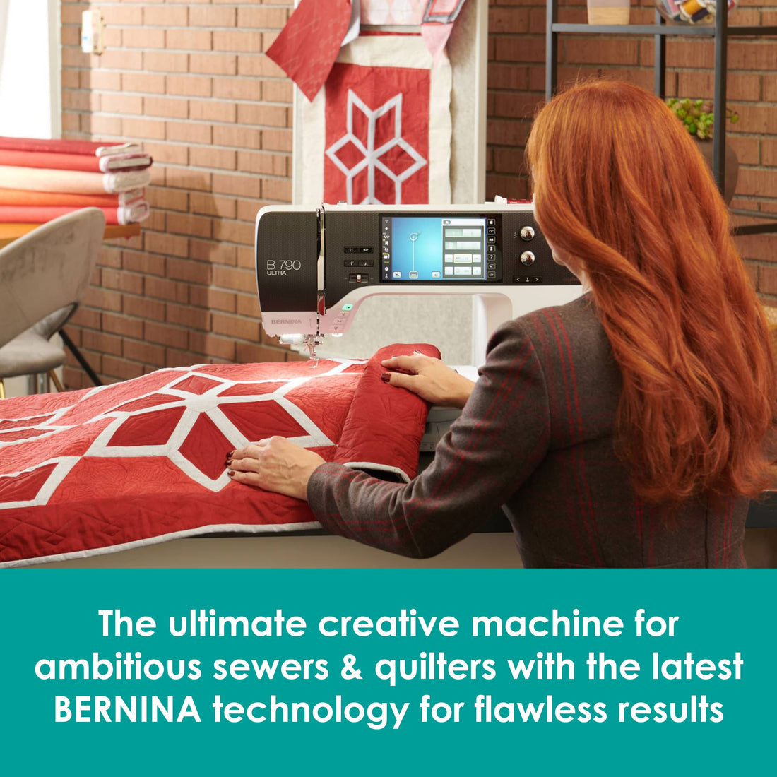 BERNINA 790E Ultra Sewing and Embroidery Machine