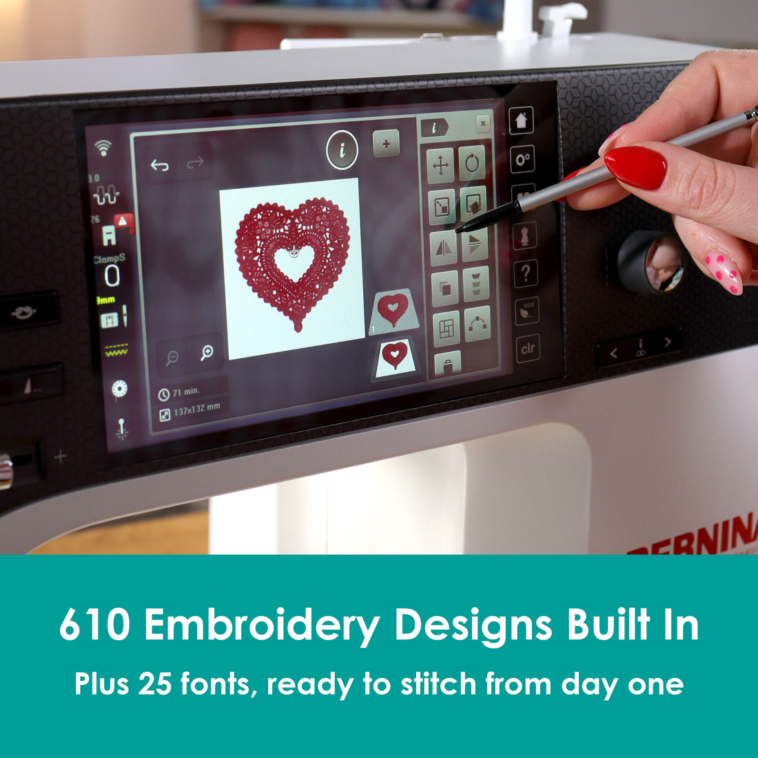 BERNINA 790E Ultra Sewing and Embroidery Machine