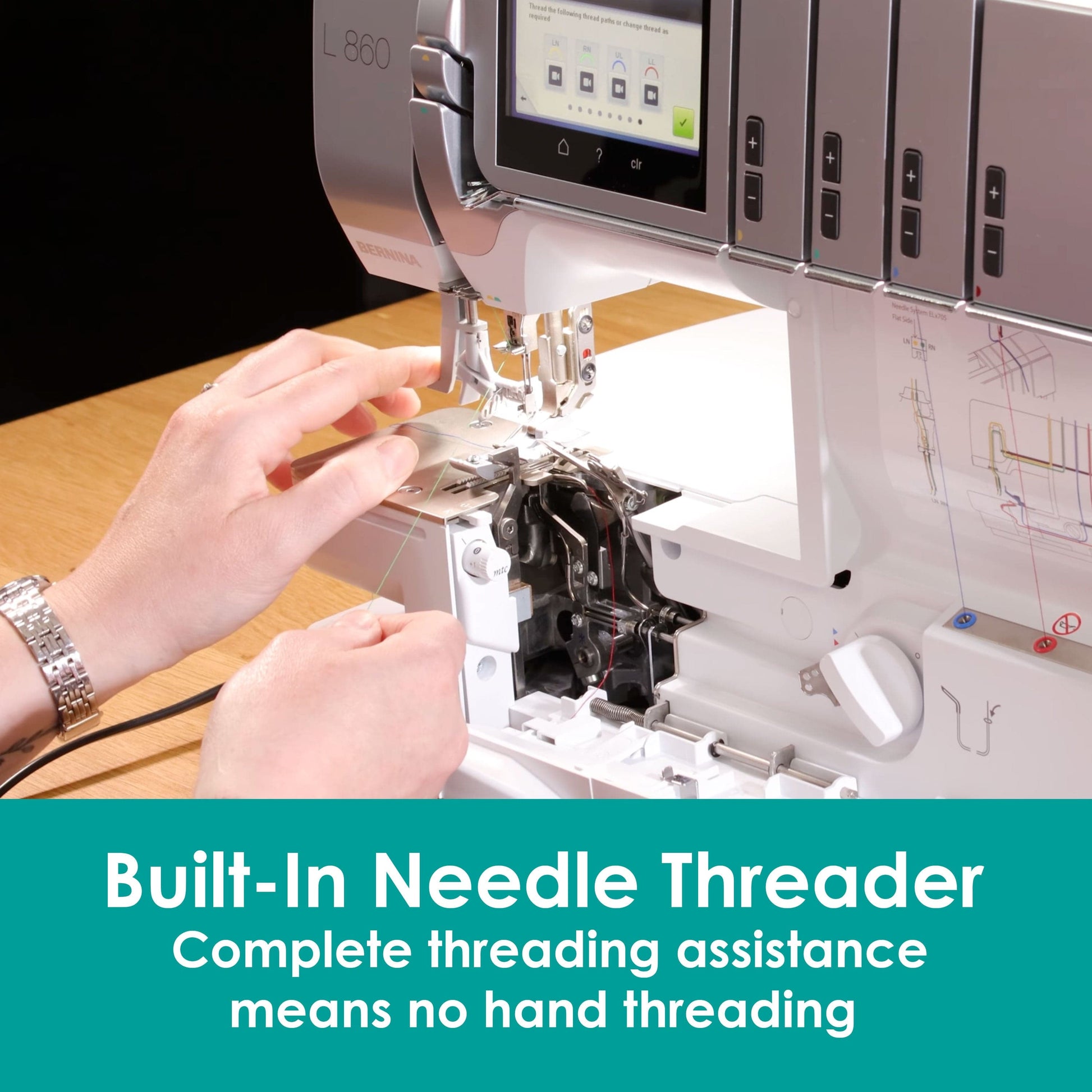 Bernina Sewing Machines Bernina L860 Overlocker  - The Sewing Studio