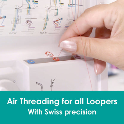 Bernina Sewing Machines Bernina L890 Overlocker & Coverstitch Machine  - The Sewing Studio