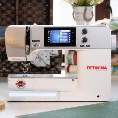 Bernina Sewing Machines EX-DISPLAY Bernina 570 QE Sewing Machine  - The Sewing Studio