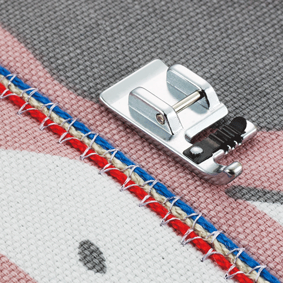 Brother Sewing Machine Accessories Brother 3 Groove Cording Foot F024N  - The Sewing Studio