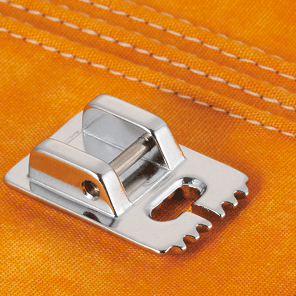 Brother Sewing Machine Accessories Brother 5mm Pin Tuck Foot F037N (5‑Groove)  - The Sewing Studio