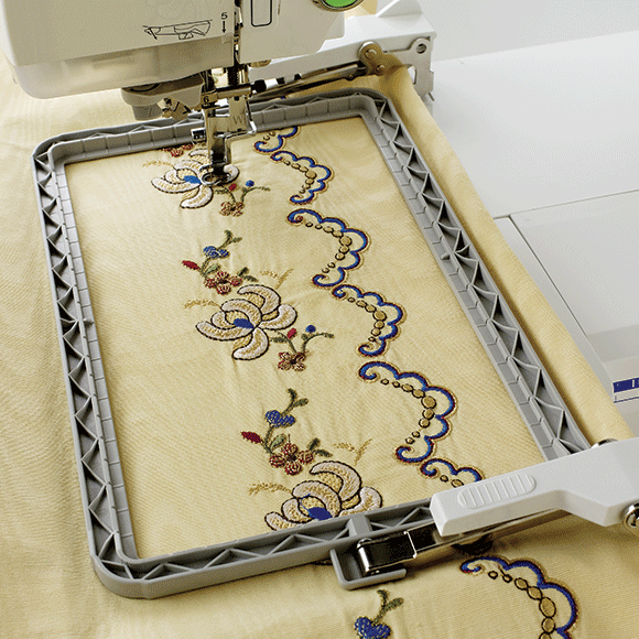Brother Sewing Machine Accessories Brother Border Frame 10x18cm BF2  - The Sewing Studio