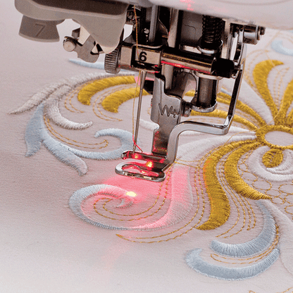Brother Sewing Machine Accessories Brother Embroidery foot with LED Pointer FLED1  - The Sewing Studio