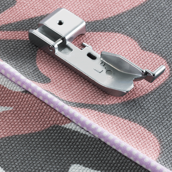 Brother Sewing Machine Accessories Brother Overlocker Piping Foot SA210  - The Sewing Studio