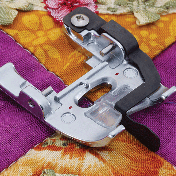 Brother Sewing Machine Accessories Brother Stitch in the Ditch Dual Feed Foot F075  - The Sewing Studio