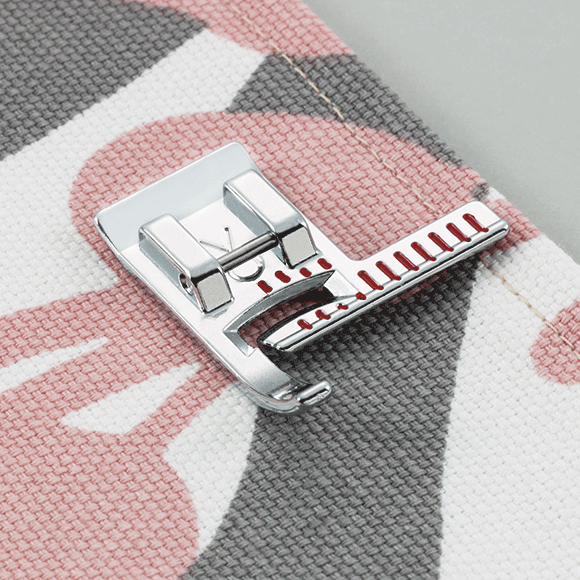 Brother Sewing Machine Accessories Brother Vertical Stitch Alignment Foot F063  - The Sewing Studio