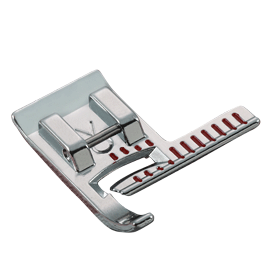 Brother Sewing Machine Accessories Brother Vertical Stitch Alignment Foot F063  - The Sewing Studio