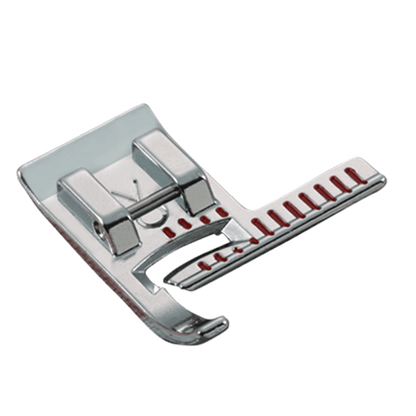 Brother Sewing Machine Accessories Brother Vertical Stitch Alignment Foot F063  - The Sewing Studio