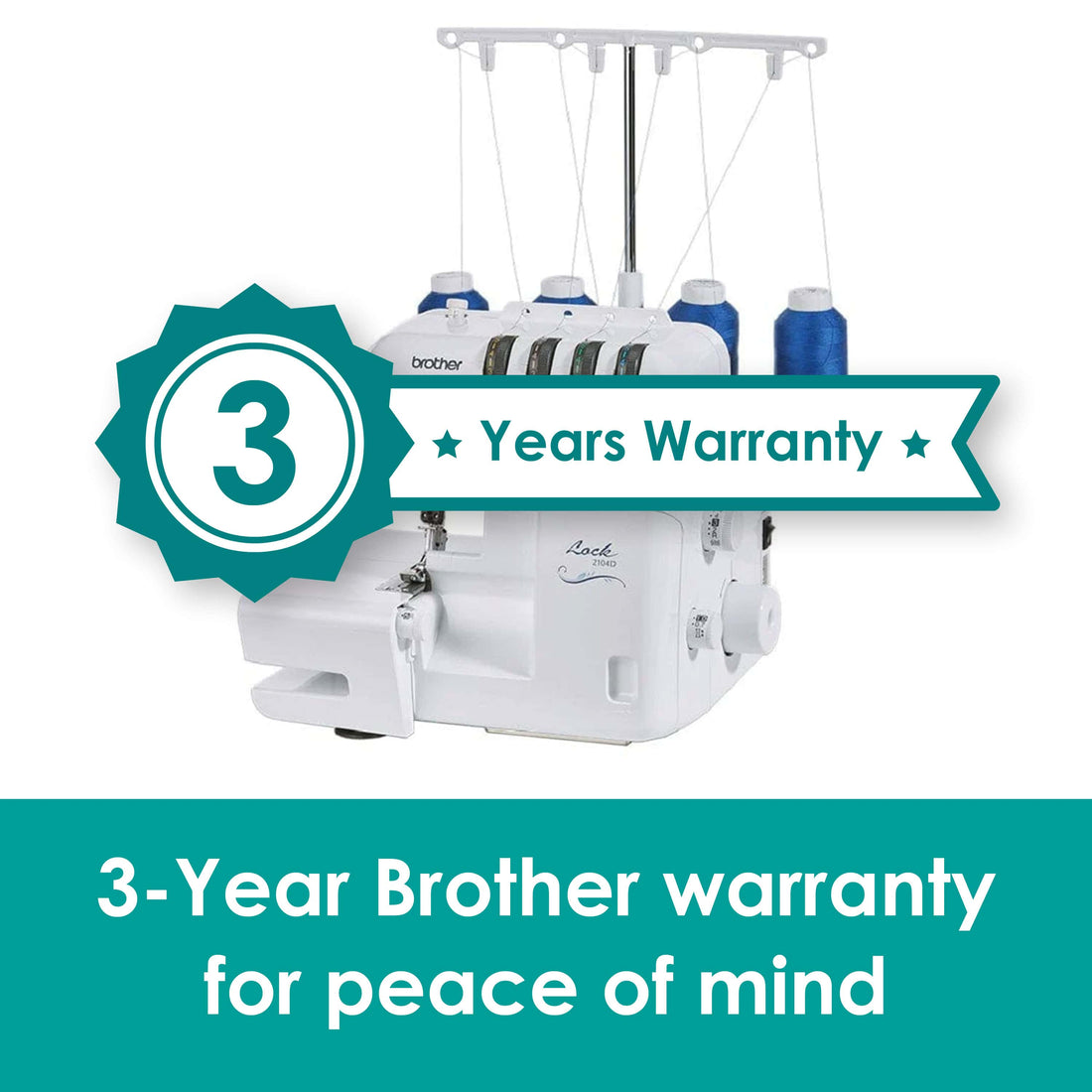 Brother 2104D Overlocker Machine