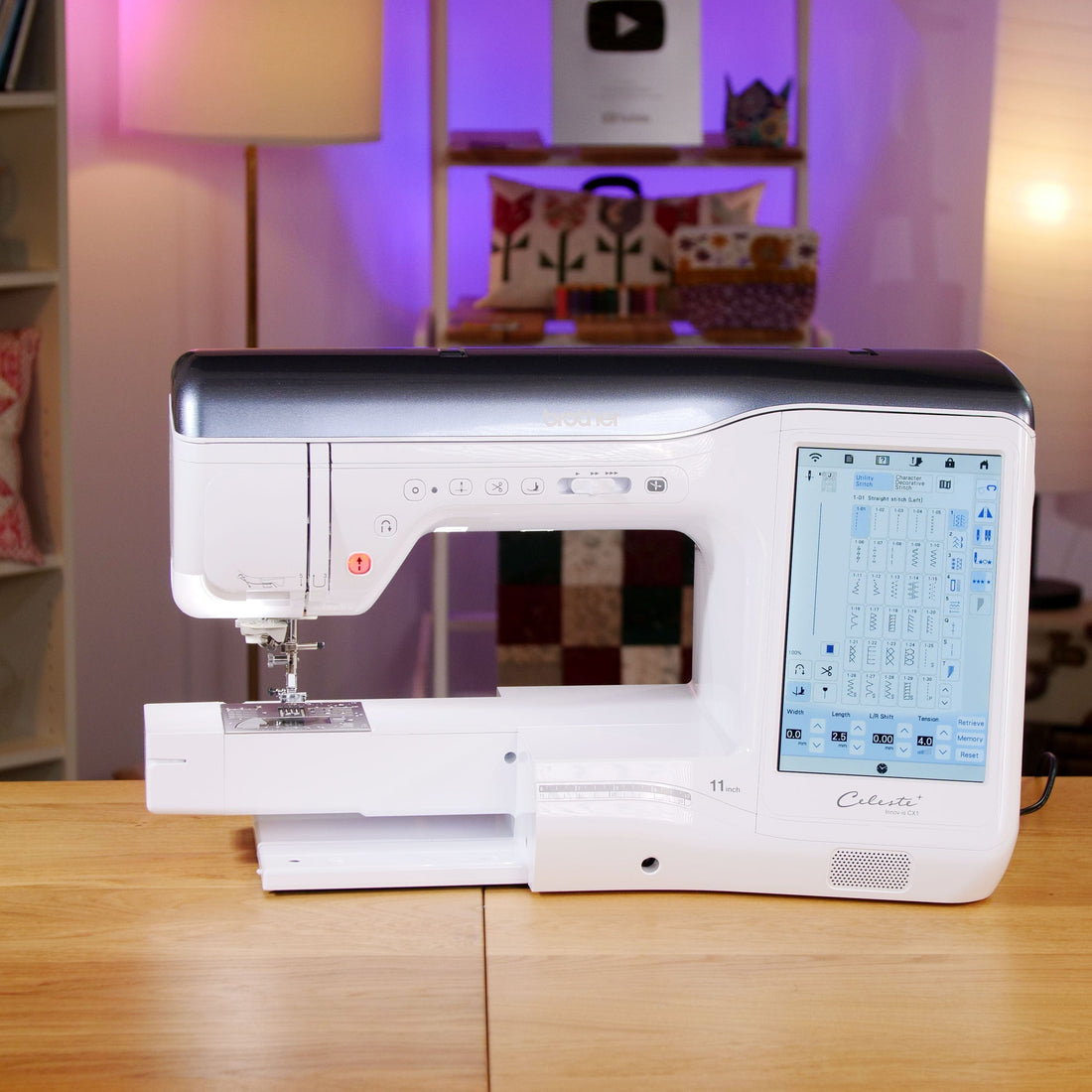 Brother Sewing Machines Brother Celeste CX1 Sewing Machine Ex Display  - The Sewing Studio