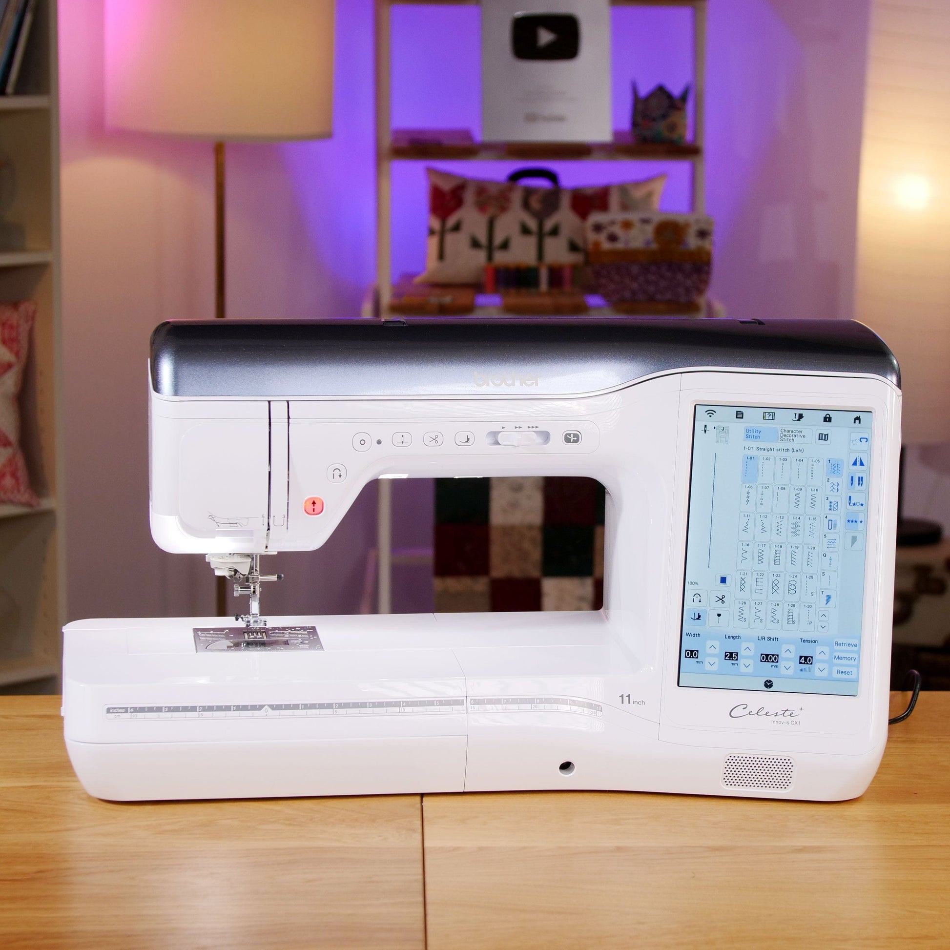Brother Sewing Machines Brother Celeste CX1 Sewing Machine Ex Display  - The Sewing Studio