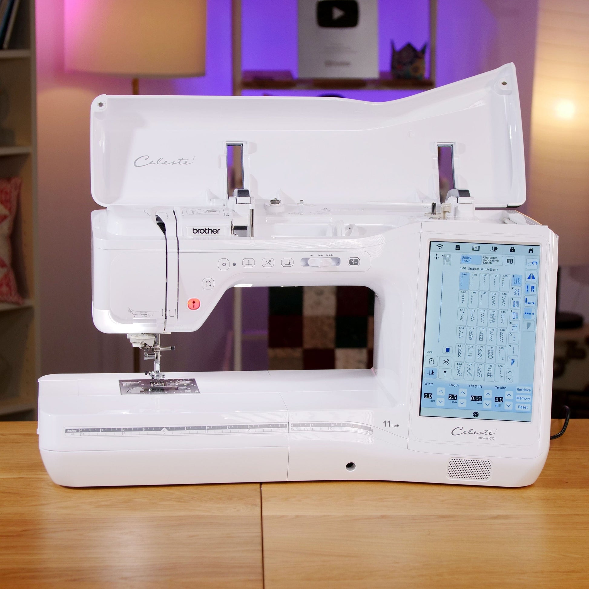 Brother Sewing Machines Brother Celeste CX1 Sewing Machine Ex Display  - The Sewing Studio