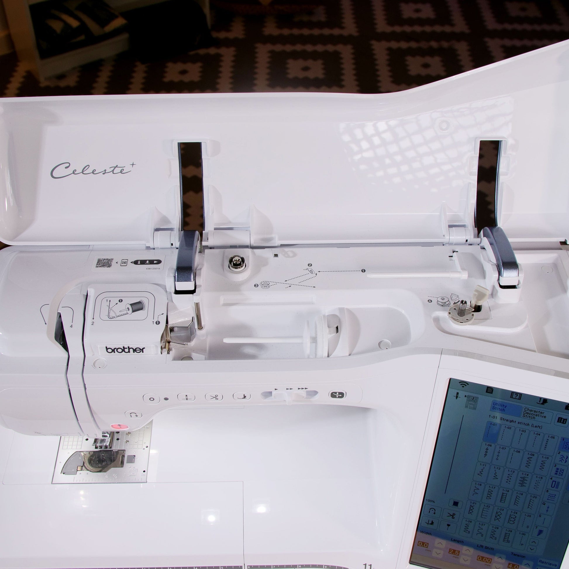 Brother Sewing Machines Brother Celeste CX1 Sewing Machine Ex Display  - The Sewing Studio