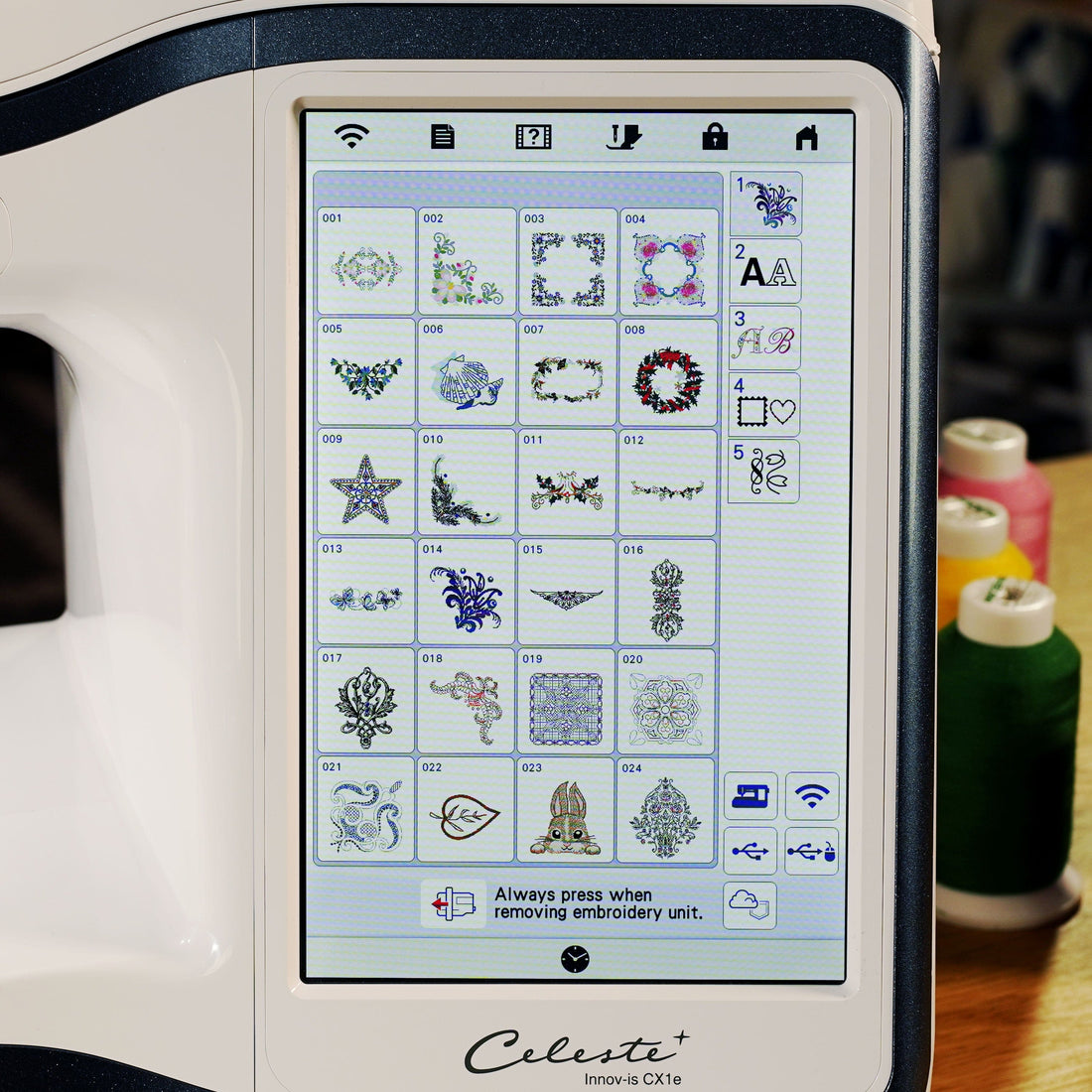 Brother Sewing Machines Brother Celeste CX1e Embroidery Machine  - The Sewing Studio