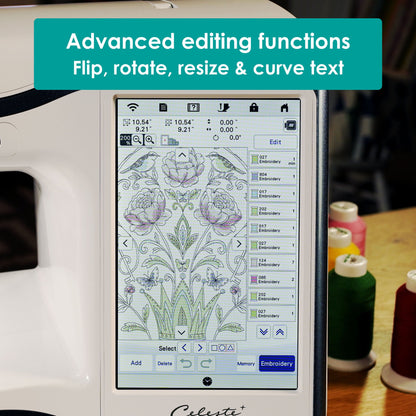 Brother Sewing Machines Brother Celeste CX1e Embroidery Machine  - The Sewing Studio