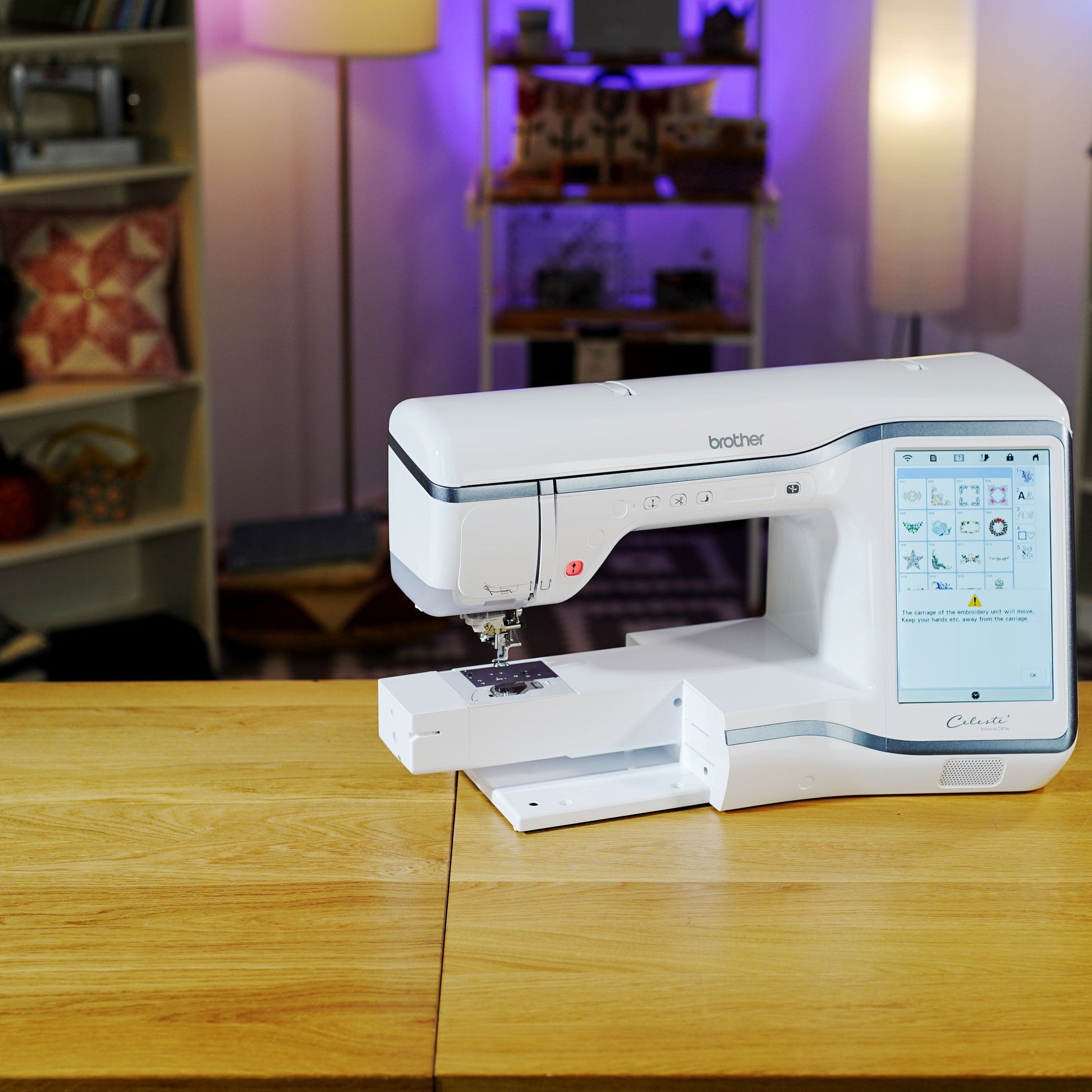 Brother Sewing Machines Brother Celeste CX1e Embroidery Machine  - The Sewing Studio