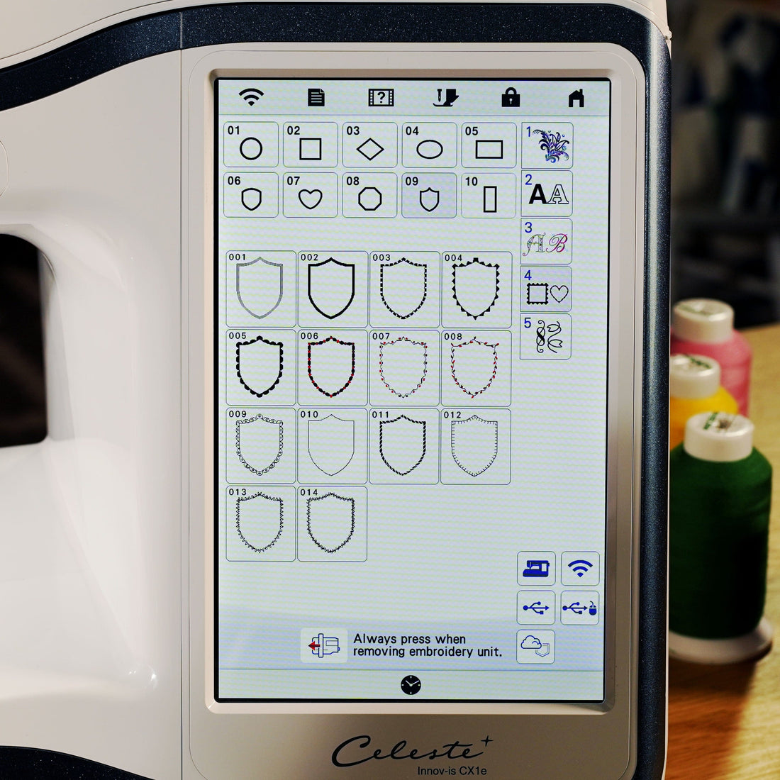 Brother Sewing Machines Brother Celeste CX1e Embroidery Machine  - The Sewing Studio