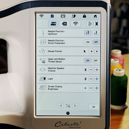 Brother Sewing Machines Brother Celeste CX1e Embroidery Machine  - The Sewing Studio