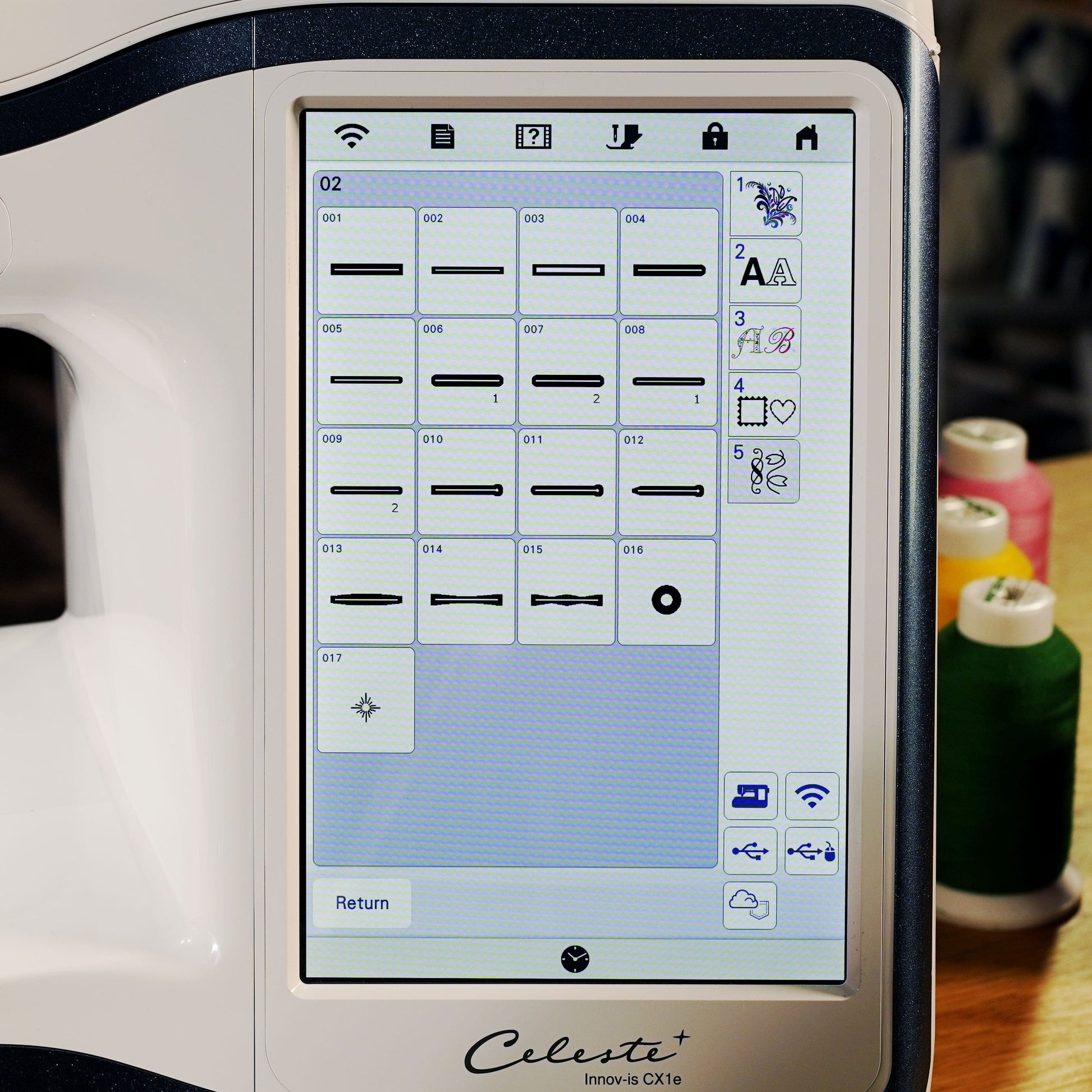 Brother Sewing Machines Brother Celeste CX1e Embroidery Machine  - The Sewing Studio