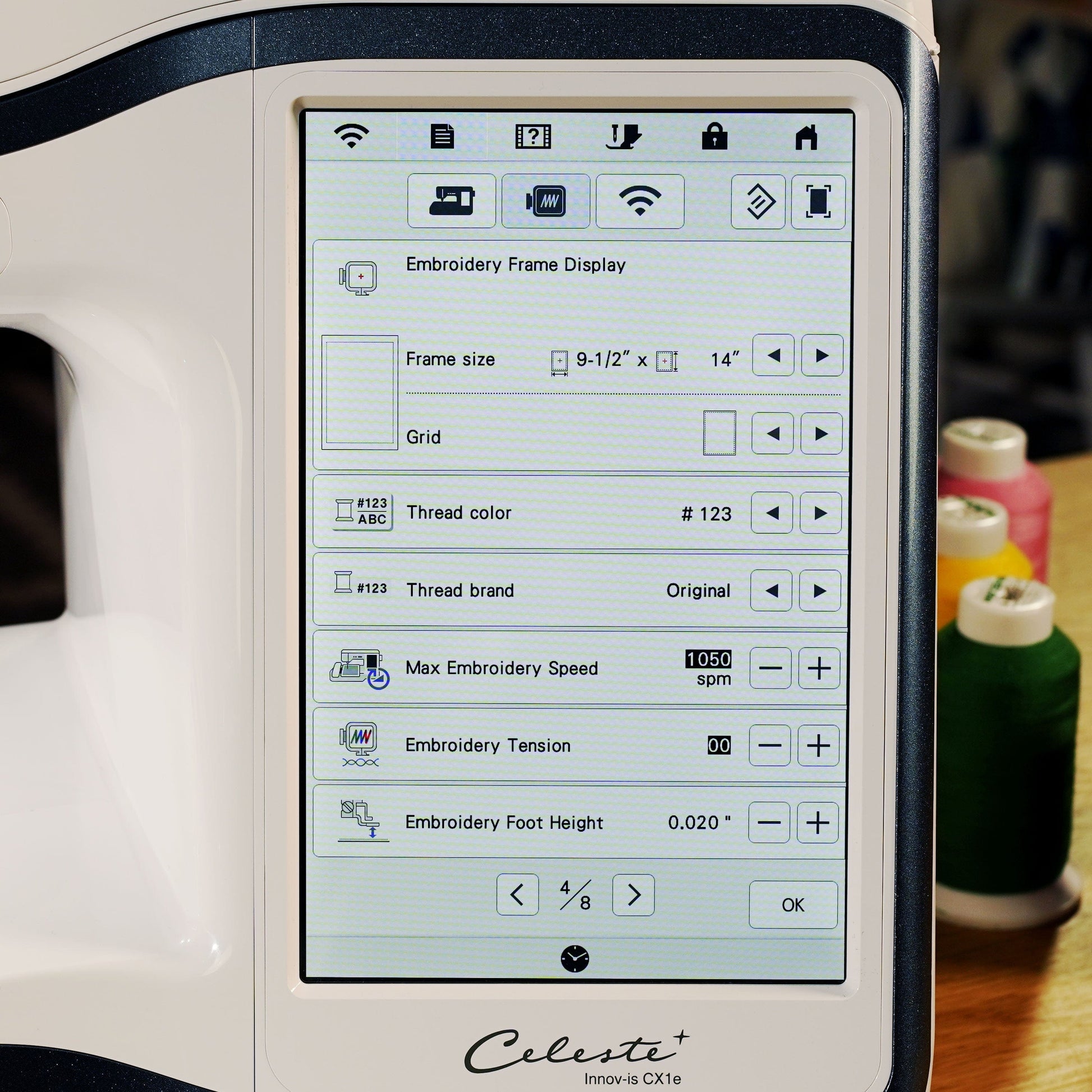 Brother Sewing Machines Brother Celeste CX1e Embroidery Machine  - The Sewing Studio