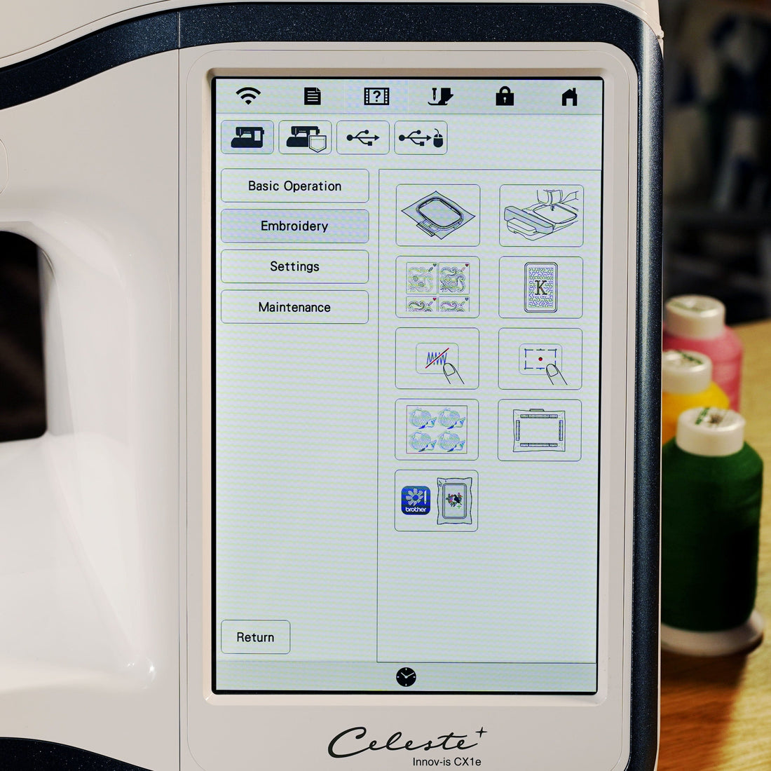 Brother Sewing Machines Brother Celeste CX1e Embroidery Machine  - The Sewing Studio