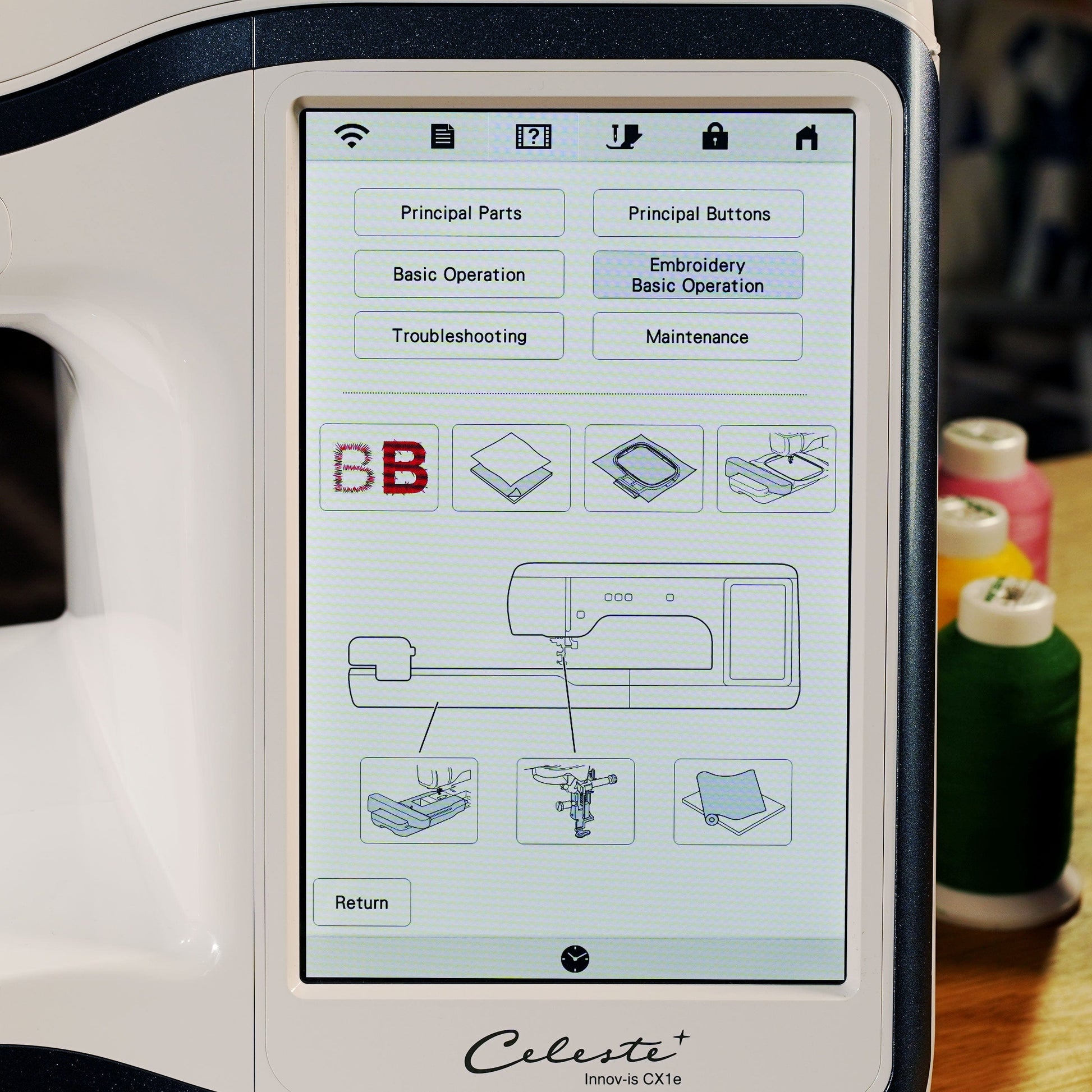 Brother Sewing Machines Brother Celeste CX1e Embroidery Machine  - The Sewing Studio