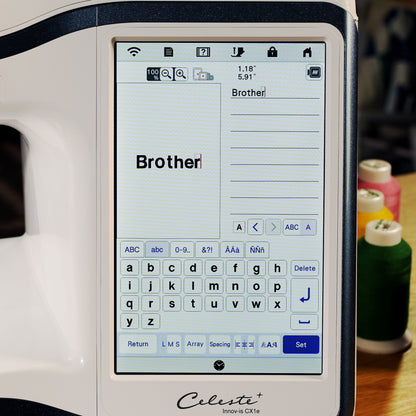 Brother Sewing Machines Brother Celeste CX1e Embroidery Machine  - The Sewing Studio