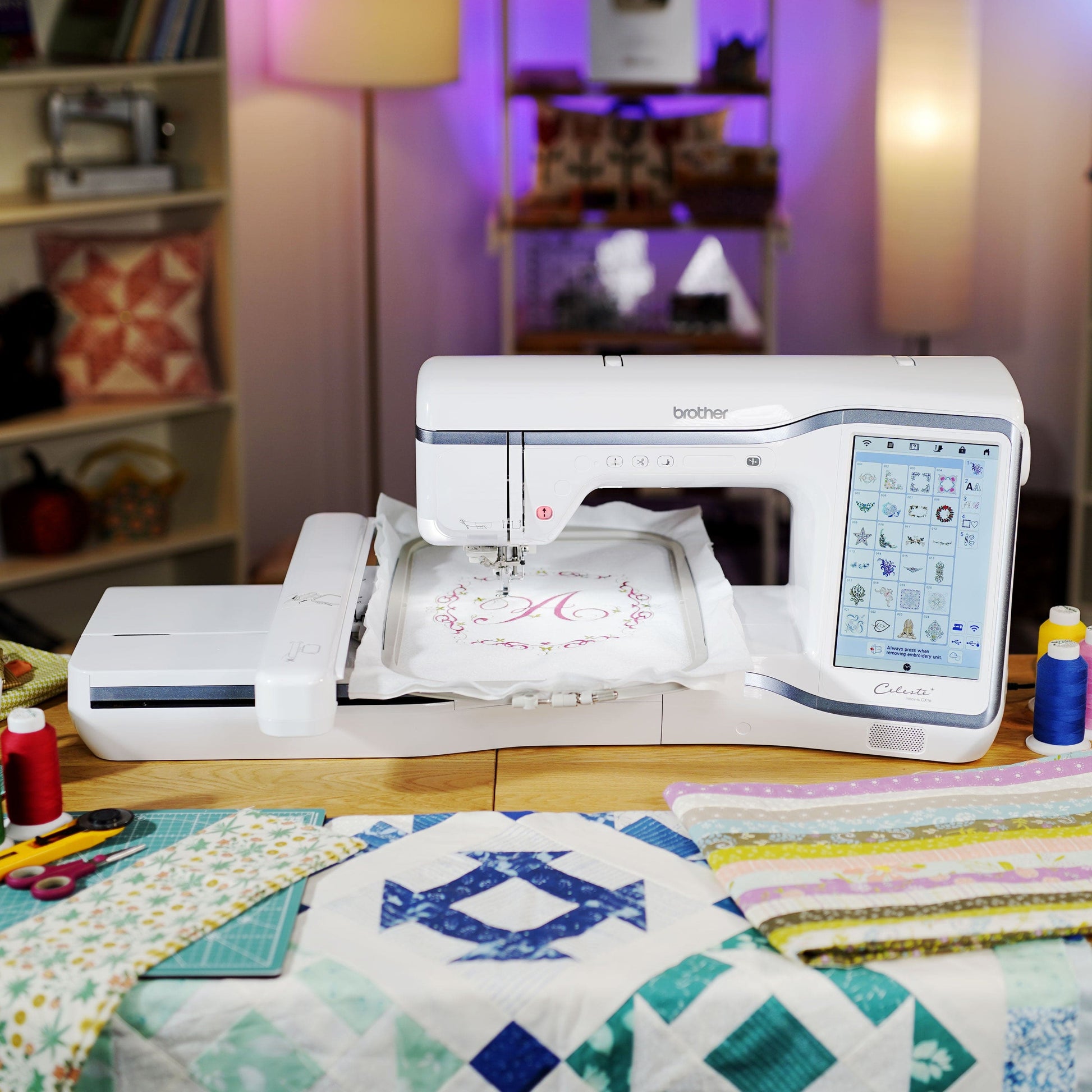 Brother Sewing Machines Brother Celeste CX1e Embroidery Machine  - The Sewing Studio