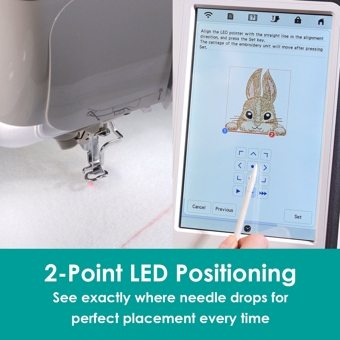 Brother Sewing Machines Brother Celeste CX1e Embroidery Machine  - The Sewing Studio