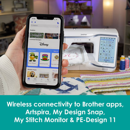 Brother Sewing Machines Brother Celeste CX1e Embroidery Machine  - The Sewing Studio