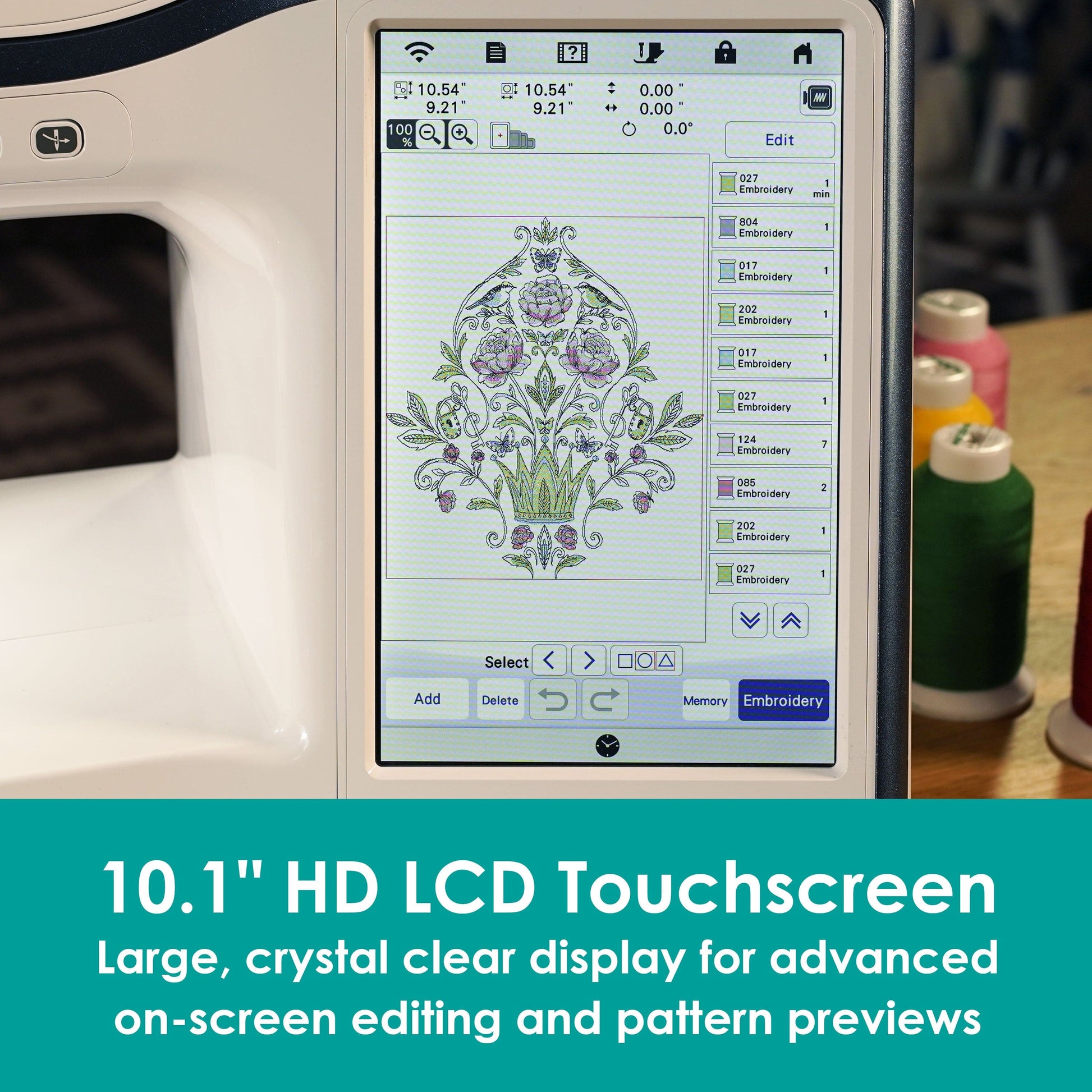 Brother Sewing Machines Brother Celeste CX1e Embroidery Machine  - The Sewing Studio