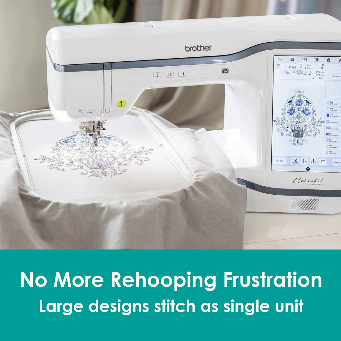 Brother Sewing Machines Brother Celeste CX1e Embroidery Machine  - The Sewing Studio