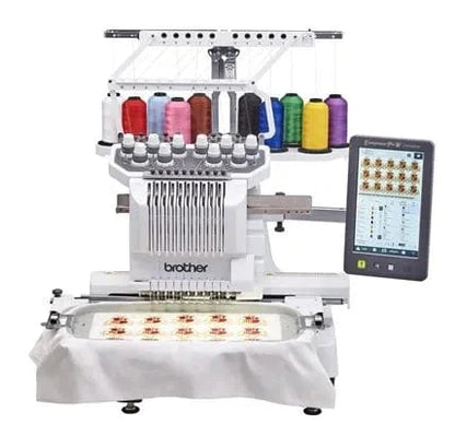 Brother Sewing Machines Brother Entrepreneur Pro W PR1060W 10-Needle Embroidery Machine  - The Sewing Studio