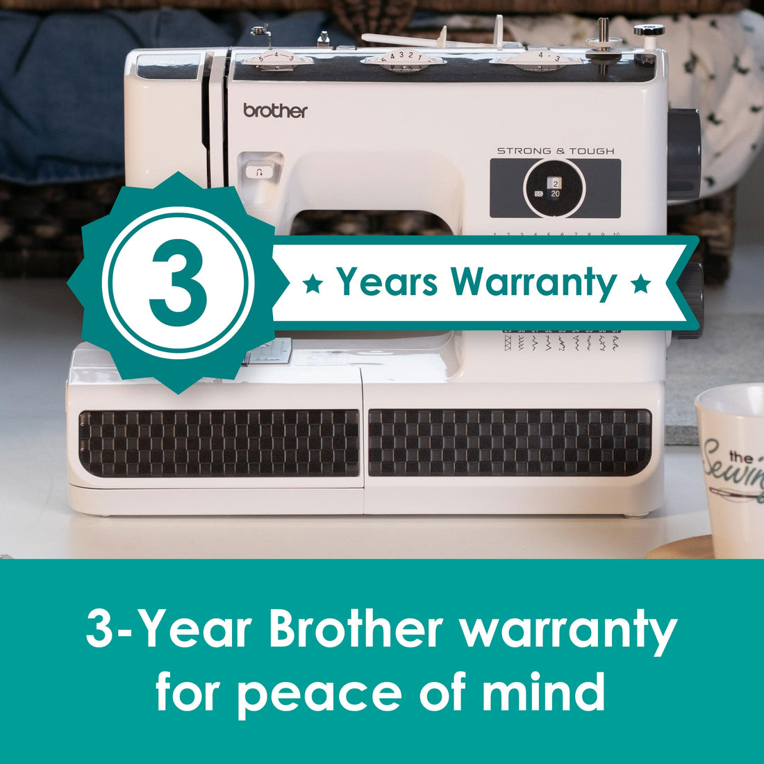 Brother HF37 Strong & Tough Sewing Machine