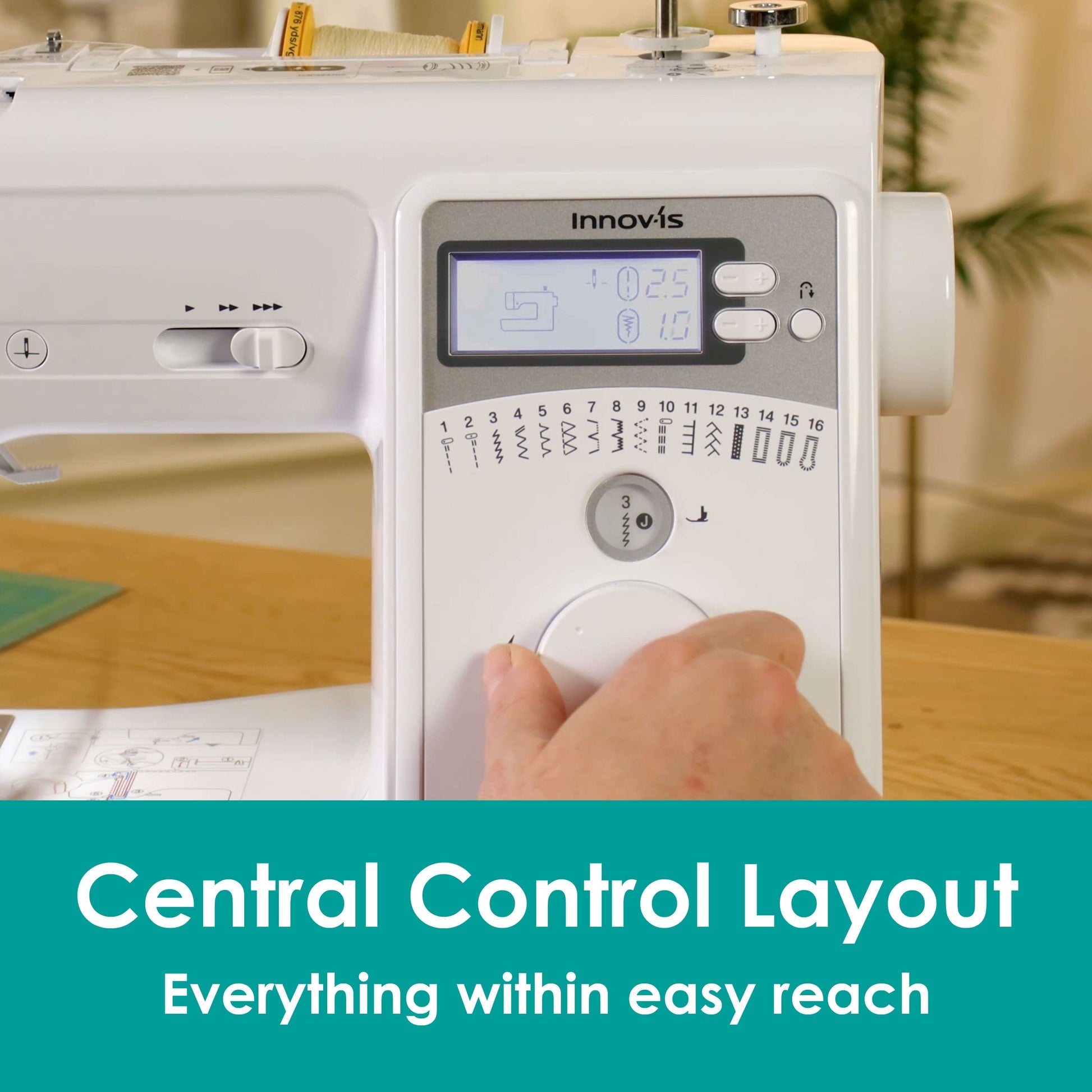 Brother Sewing Machines Brother Innov-is A16 Sewing Machine  - The Sewing Studio