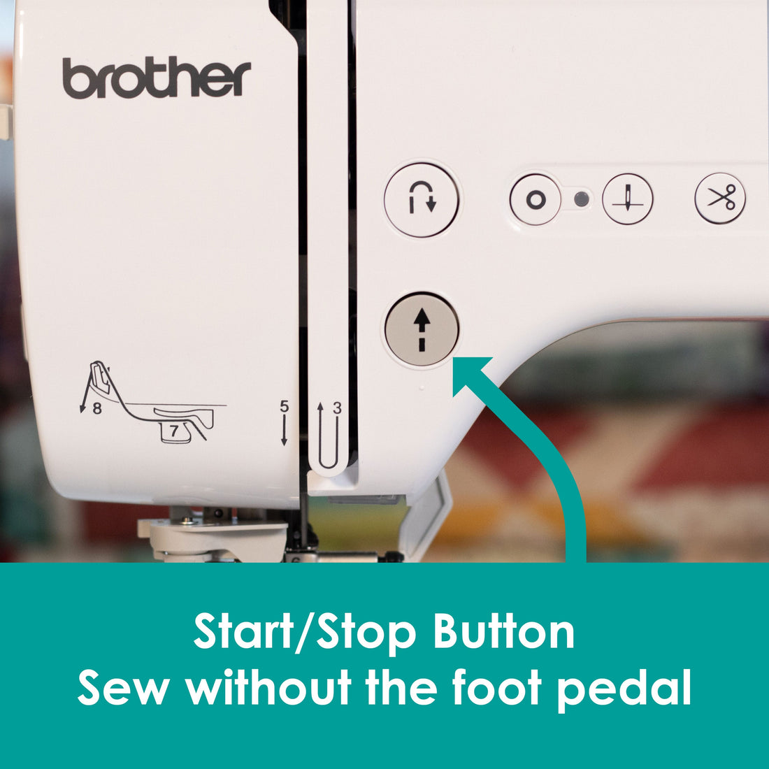 sewing machine without foot pedal Brother Innov-is A65 Sewing Machine