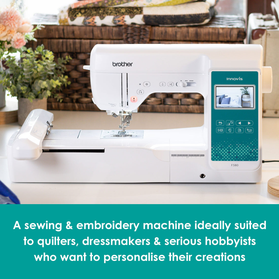 Brother Innov-is F580 Sewing & Embroidery Machine