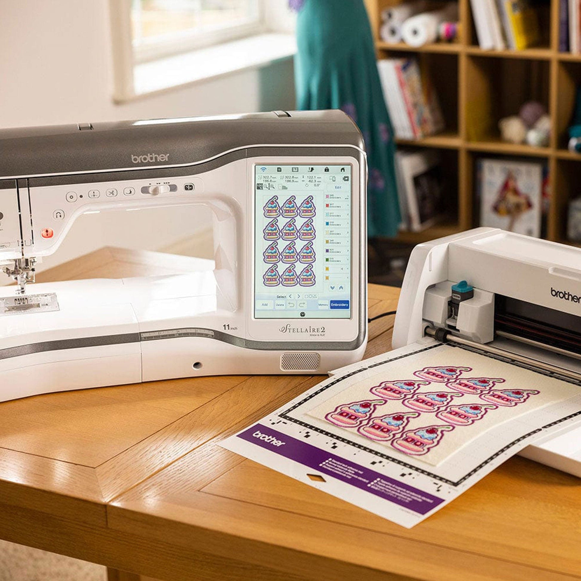 Brother Sewing Machines Brother Innov-is Stellaire XE2 Embroidery Only Machine  - The Sewing Studio