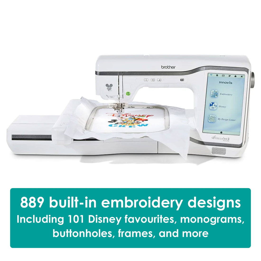 Brother Sewing Machines Brother Innov-is Stellaire XE2 Embroidery Only Machine  - The Sewing Studio